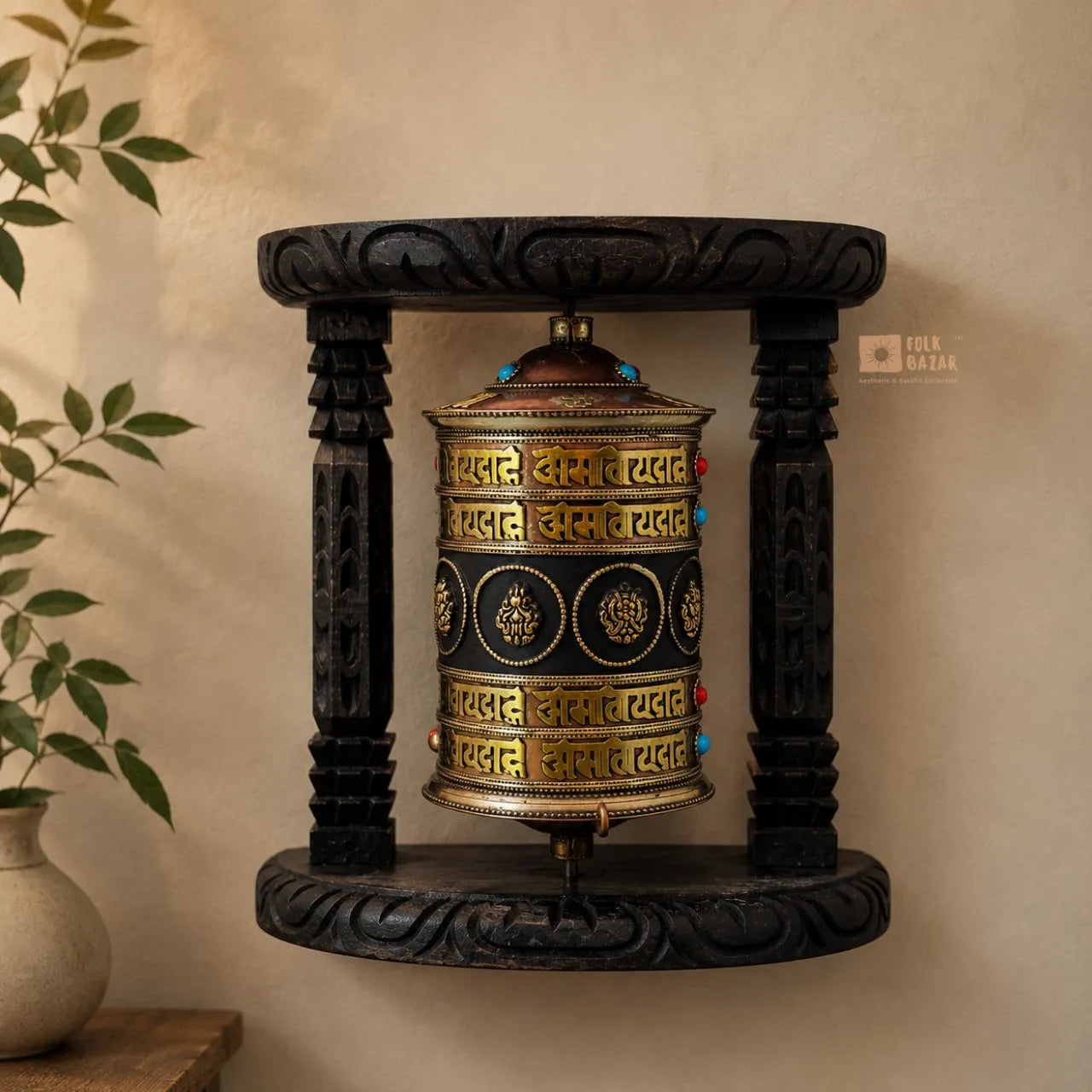 Handcrafted Tibetan Prayer Wheel